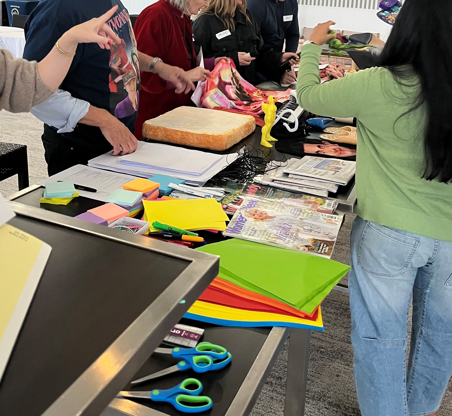 Team facilitation event in action